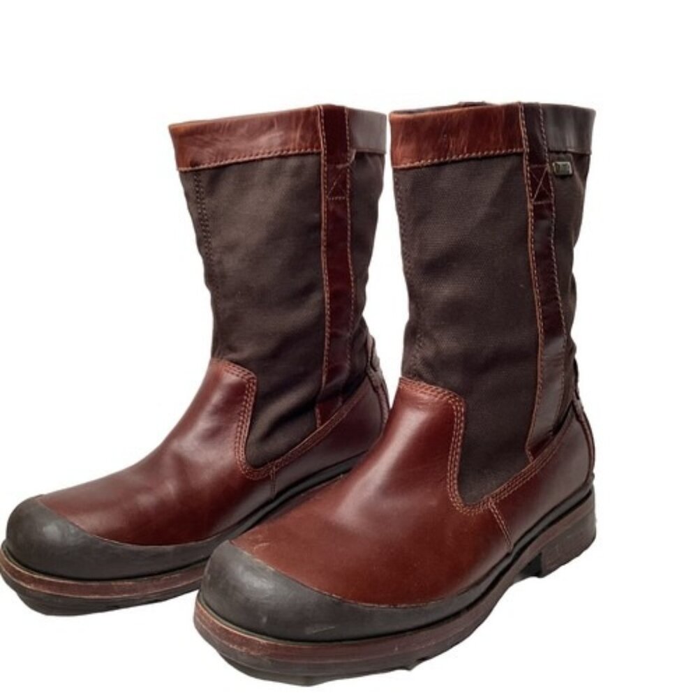 UGG CHE Corbitt Pull On Weatherproof Event Men's Boot Size 7 Brown Leather